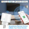 Control 16a Smart Plug Plug Wi -Fi Socket Eu Мониторинг мониторинга Alexa J15e Matter Function работает с Google Home, Homekit, SmartThiing MZ