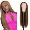 Cheveux raides péruviens Lace Front Human s bordeaux pré-épilés 13x4 colorés pour les femmes 240327