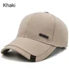 Cappelli a sfera Cappello da uomo casual Simple Cotton Sun Baseball Sun dalla protezione solare