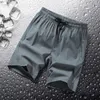 Short masculin Soix de glace en vrac pour mince pantalon de course et de fitness décontracté décontracté et de fitness