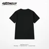 Men's T Shirts Trendy Ins Harajuku Style Retro Cartoon Print Short Sleeve T-Shirt