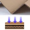 Envelopes 10pcs Kraft Paper Box Natural Corrugated Boxes Small Jewelry Packing Courier Box Logistics Business Gift Box 15x15x5cm/20x14x4cm