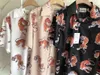 Heren Casual Shirts Wacko Maria Hawaii Beach Rapel Pocket Men Women Hoogwaardige Streetwear Tiger FL Printing Shirt Top Drop Delivery A DHWGZ