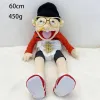 حجم كبير من سلسلة Jeffy Hand Puppet Plush Toys Gift Mift Absion حول الأطفال المضحكين Jeffy Plush Dolls