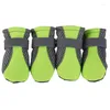 Dog Apparel Shoes Anti-slip Spring Summer Boots Protector Reflective Straps Chihuahua Teddy Breathable Net Pet Shose