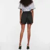 Женские шорты Дизайнерские треугольники нейлоновые шорты для женщин в нишевой дизайн с высокой талией черные брюки y3go y3go y3go