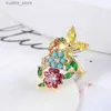 Cluster Rings Europe And The United States Jewelry Wholesale Dazzle Color Zirconia Butterfly Flowers Mori Sweet Ageing Ring 2024 Trend Of New L240402