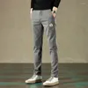 Мужские брюки 2024, летняя распродажа, повседневные, удобные, минималистичные и универсальные, облегающие, прямые для мужчин