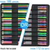 Bags 166 Holes Pencil Case Cute Large Capacity Pencilcase School Pen Box Big Stationery Cartridge Bag Kit Pencilfolder Art Supplies