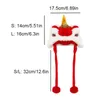 Dog Apparel Decorative Lion-dance Hat Warm Chinese Style Lions Headgear Lion Shape Soft Pet Year Lantern Festival