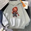 남자 스웨이터 남성 패션 까마귀 일본 Y2K 양털 스웨트 셔츠 풀버 할로윈 스웨트 셔츠 의류 공포 chucky hoodies