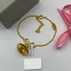 Neue gebrochene Perlen Halskette Saturn Planet Liebe Bogenstift Anhänger Frauen Schlüsselbein Kette Diamanten Perlen Halsketten Designer Schmuck N0223