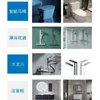 Kitchen Faucets Bailoglan Vegetable Basin Faucet Dishwashing Universal Single Hole Cold And Water Stainless Steel 1972