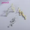 Stud Earrings Fast Arrival Sell Super Shiny Genuine 925 Silver Music Note Shape Jewelry Wholesale