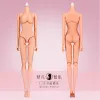 Mengf Doll Body Body 1/6 Tamanho Super Branco Branco Caso Brown Pele Body Fr boneca Figura Toys 28 cm Brinquedão Parte do corpo da menina Presente