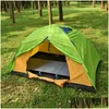 Växelförvaring och underhållsmöbler Cam Folding Bed Tralight Single Tent Cot Portable Slee Aluminium Alloy Frame Drop Delivery SPO DHSWI
