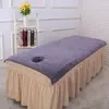 Serviette 80x180 cm Superfine Fiber Soft Beauty Salon Bath Bed With Hole Massage Free Physiothérapie