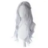 Party Supplies Venat Cosplay Fantasy Wigs Outfits Game Final XIV Rollplay Sliver Long Wig Costume Accessories Women Halloween Suit Prop