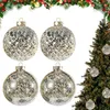 Decorazione per feste Balli glitter natalizi Ornamenti per palline di Natale Ornamenti allegri accessori per decorazioni per matrimoni