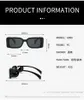 2024 Design Personality Fashion Sunglasses Hip Hop для мужчин и женщин все соответствуют тренду защиты глаз драматические творческие солнцезащитные очки