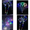 LED 가제트 valentine039s Day 선물 사랑 하트 Bobo Ball Balloons Night Lights wedding party decora3362518 Dhlky를위한 투명 풍선 플래시 공기