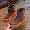 Stiefel Muqgew Mode Flock Boot Schuhe Kinder Baby Jungen Mädchen Herbst Winter warmer atmungsaktives bequemes WY6