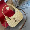 Sac de créateur de luxe Advanced Crossbodybag Handbag Fashion Grass Woven Womens Sac tissage nouveau sac à main épaule unique Sac de messager à valeur esthétique élevée