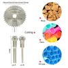 32pcs Mini HSS Diamond Rutgs Discs Set Ultra Thin Saw Blades Установите круглые режущие диски для деревообработков для стеклянной древесины 2023