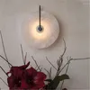 Wandlampe nordisch modernes Wohnzimmer LED Marmor Luxus einfach