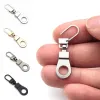 Removable Metal Zipper Slider for Clothes and Bags, DIY Sewing Material, Sliders, Suitcase, Slider for Bags, 5PCs