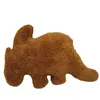 Neues Dino Chicken Nugget Stoffed Tyrannosaurus Rex Chicken Nugget Throw Pillow