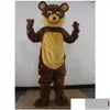 Maskottchen Kostüme 2024 S niedliche Teddybären Kostüm Karneval Party Bühnenbühne Kostüm für Männer Frauen Halloween Drop Lieferung Appa otpyx