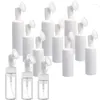 Speicherflaschen 5pcs leer 100-250 ml Seifenschaumflasche Mousse Schaumstoffreiniger Pumpenspender mit Silikonmassage