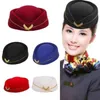 Bérets Performance Costume Accessoires Work Cap stewardess Hat Béret Air Hostesses Party Party