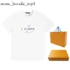 Louies Vution T -Shirt Designer Herren T -Shirts Luxus 100% Baumwolle atmungsaktuell 24SS -Ärmel Louies Damen Kleidung Tops Trendy Letter Print Casual Vution T Shirt 189