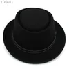 Wide Brim Hats Bucket Womens Wool Classic Pork Pie Hat Vintage Fedora Trilby Sunhat Street Style Party Travel Outdoor Size US 7 1/4 UK L yq240403
