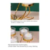 Kerzenhalter Metall Candlestick Holder für romantische Kerzenlicht -Dinner Requisiten Moderne Tischdekoration Retro -Stil Schlafzimmer Dauerhaft einfach zu