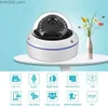 Other CCTV Cameras AZISHN 2.8mm Wide Angle POE Vandalproof H.265 5MP 4MP 3MP 2MP Audio IP Camera Waterproof Dome P2P 15IR For CCTV Surveillance Kit Y240403