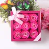 Decorative Flowers Luxury Flower Bouquet Never Withered Roses Carnations Gift Box Wedding Home Artificial With Leaves Couple'S Fun Supplies