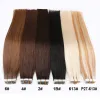 Extensions Tape In Human Hair Extensions Machine Remy Brazilian Straight Natural Skin Weft Human Hair Tape On Adhesive Invisible 20pcs