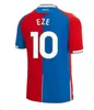 2023 2024 Maglie da calcio Olise Crystal 23 24 Zaha Eze J.Ayew Palace Top Shirt da calcio Kit Benteke Schlupp Mateta Edouard Gallagher Uniforms