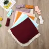 Dekens focusnorm 2 van de geboren babymeisjes die Swaddle Wrap kwikten Slaapzak hoed outfits set ontvangen