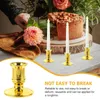 Kandelaars 12 PCS BASE Candlestick Wedding Decorations Plastic Fashion Candle Holder