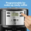 Kaffebryggare 2-vägs programmerbar kaffemaskin enkel måltid eller 12 koppar svart 47650 y240403