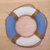 Nautisch decoratief leven Ring Beach Lifebuoy Decor muur voor thuisdeur hangende decoratie 240403