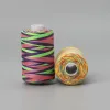 2Pcs Rainbow Color Gradient Polyester Threads for Hand and Machine Sewing with Colorful Options Sewing Accessories DIY Material