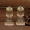 Benglee oorbellen kymyad vintage lantaarn gevormd lang voor vrouwen bijoux kubieke hanger druppel kleine kralendecoratie earringn earri