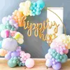 Vases Mariage Arc Stand Balloon Cadre Round Trop Iron Circle Circle Background Decoration