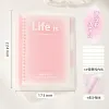 Notebooks Gradient Binder B5 A5 Notebook High School Student Ins Simple en Cute Notebook Horizontal Line Diary Notebook Back to School