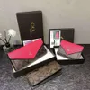 Neues Frauen Geldbeutel Muster Kuhläden leichte Luxus -Brieftasche kleine Tasche Fortgeschrittene Kurzstil einfache Mode -Multi -Karte